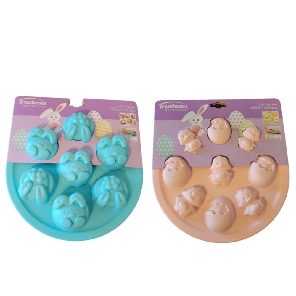 Silicon Easter cupcakes pans